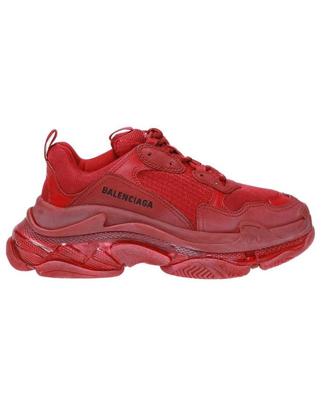 Balenciaga Red (Wmns) Triple S 'Burgundy'