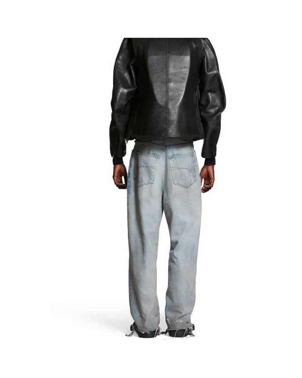 Balenciaga Blue Baggy Pants