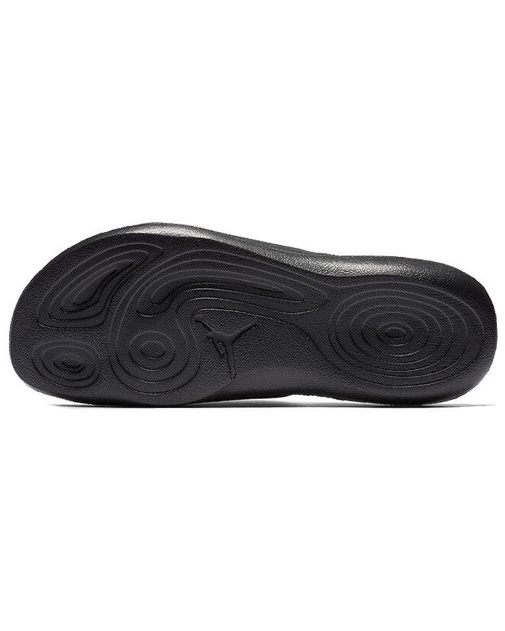 Nike Black Jordan Hydro 6 Slide for men