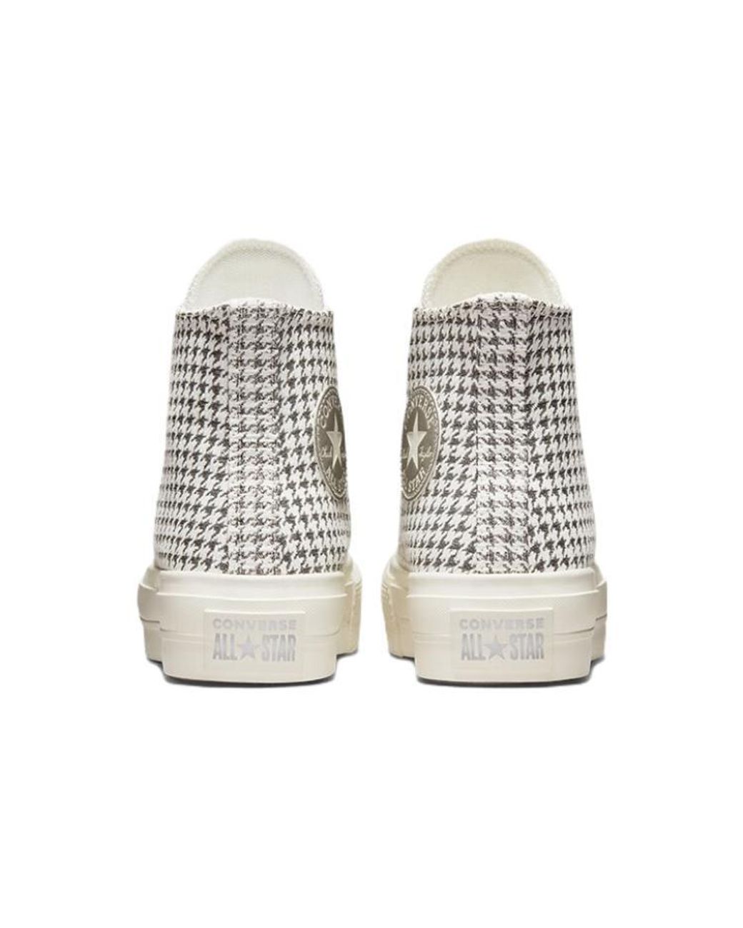 Converse Metallic (Wmns) Chuck Taylor All Star Lift Platform High 'Houndstooth Shine