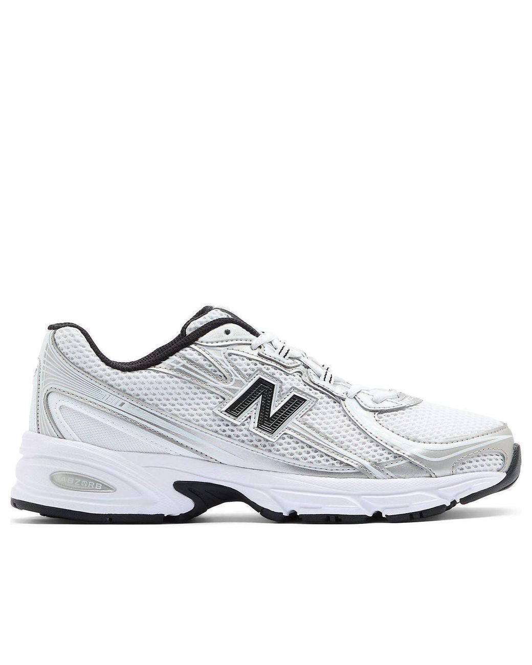 New Balance White 740 Metallic' for men