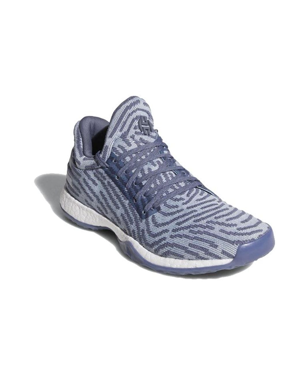 Adidas Blue Harden Volume 1 Ls Primeknit 'Raw Steel' for men