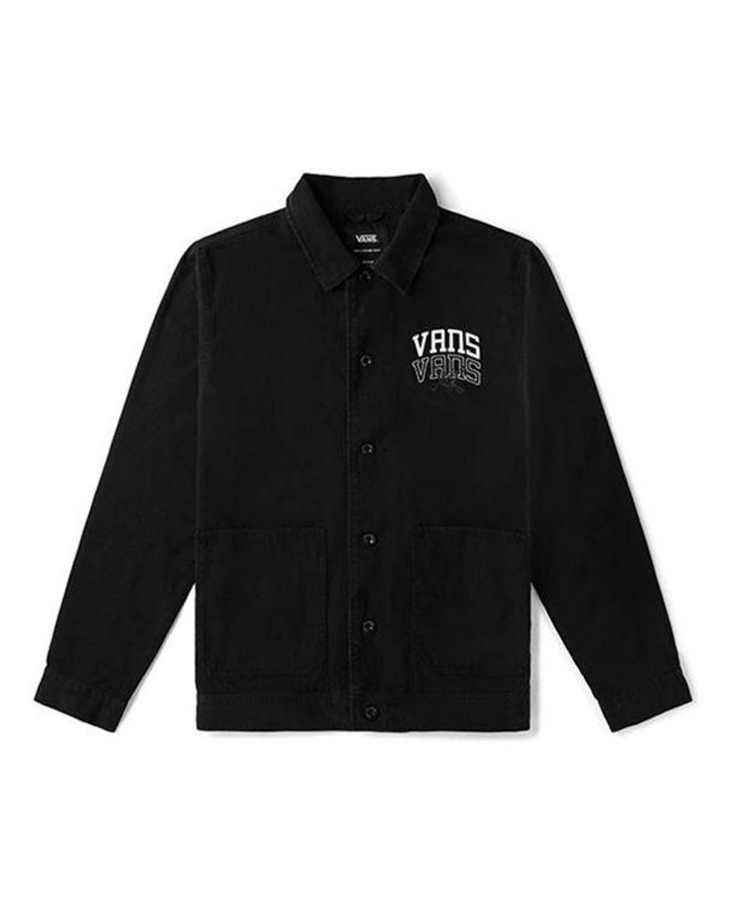 Vans Black New Varsity Drill Chore Coat Jacket for men