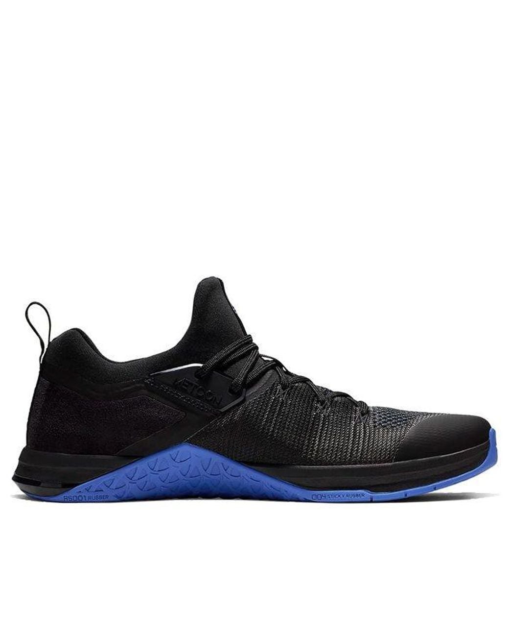 Nike Black Metcon Flyknit 3 Game Royal' for men