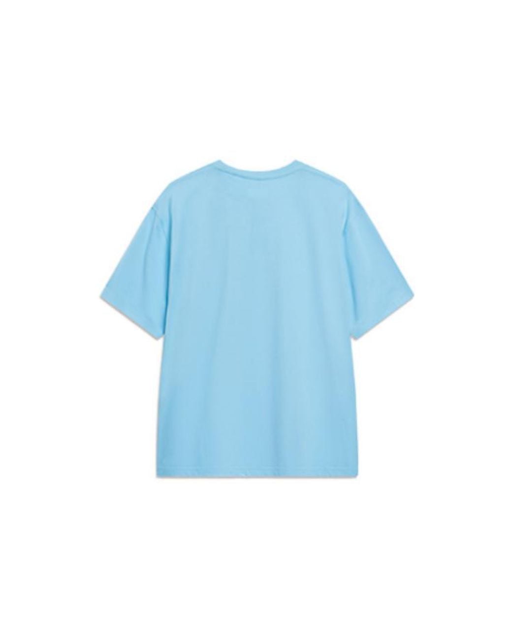 Li-ning Blue Small Tree Graphic T-Shirt 'Light' for men