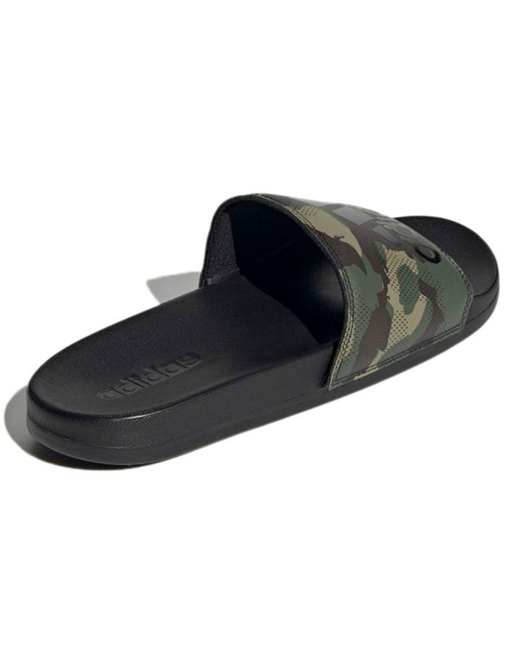 Adidas Green Adilette Comfort Sandals Casual Sports Slippers Camouflage