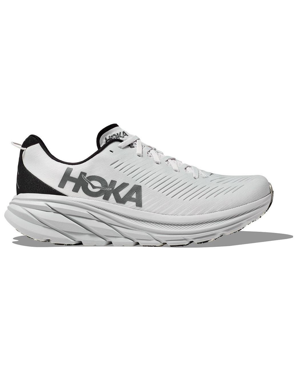 Hoka One One Gray Rincon 3 'Nimbus Cloud' for men