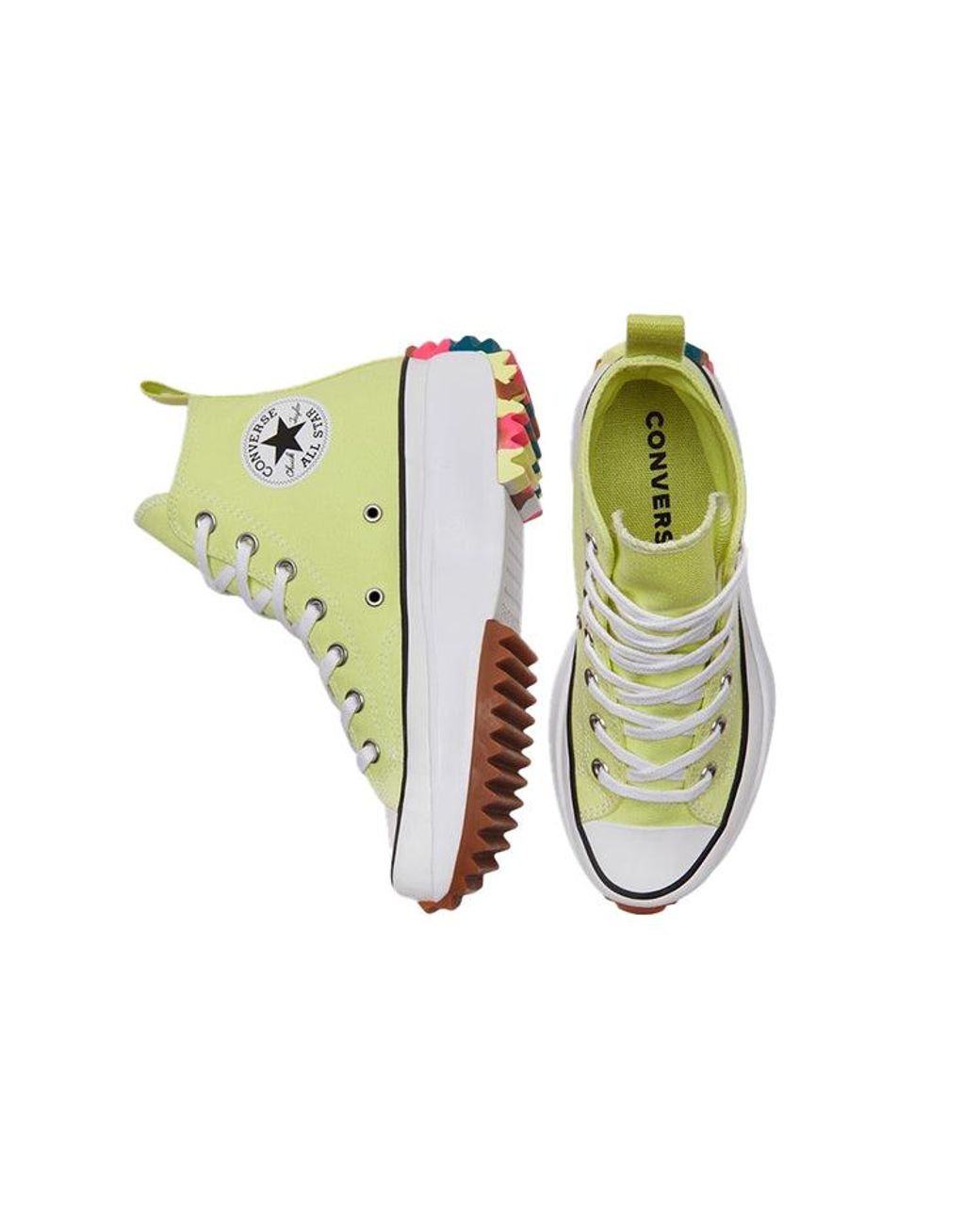 Converse Green (Wmns) Run Star Hike High 'Light Zitron'