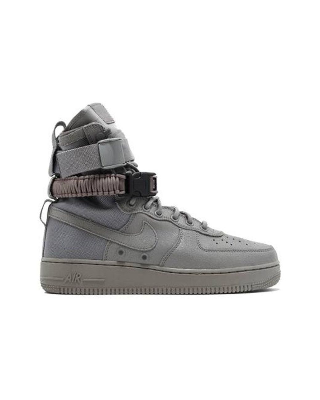 Nike Gray Sf Air Force 1 Qs 'Dust' for men