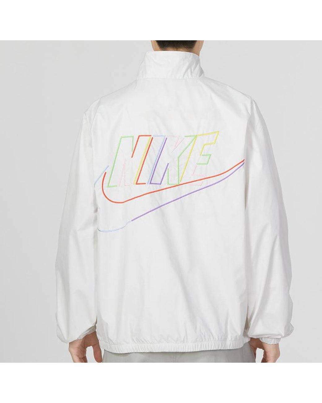 Nike White Club+ Full-Zip Woven Jacket for men