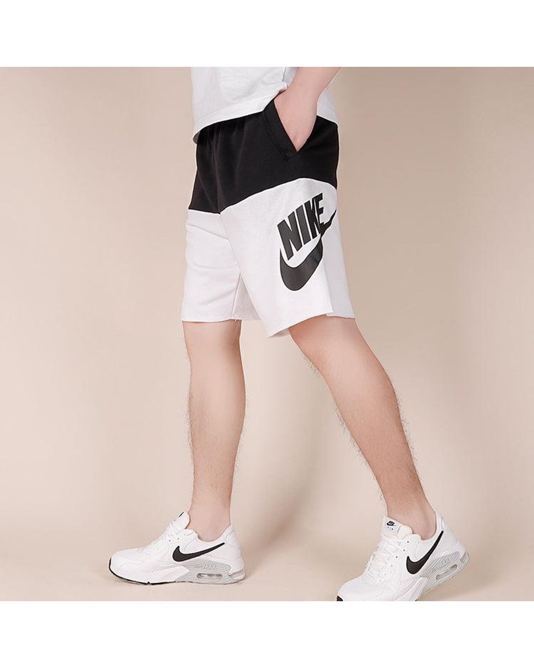 Nike Black Sportswear Alumni Shorts for men