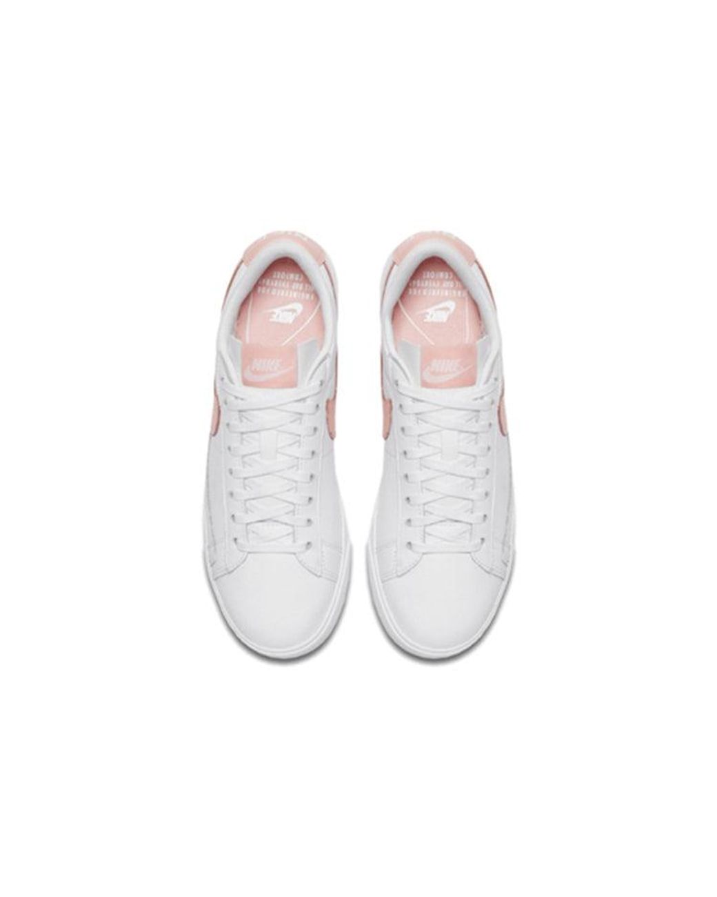 Nike White (Wmns) Blazer Low Leather 'Storm'