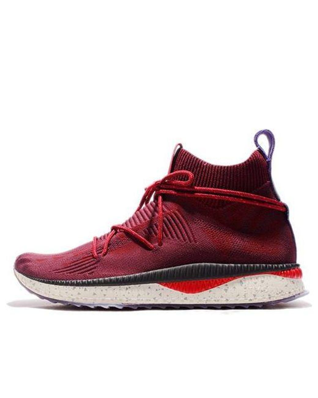 PUMA Red Naturel X Tsugi Evoknit Sock 'Bordeaux' for men