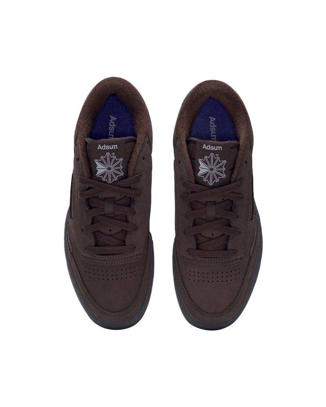 Reebok Brown Club C Mid Ii X Adsum 'Dark' for men