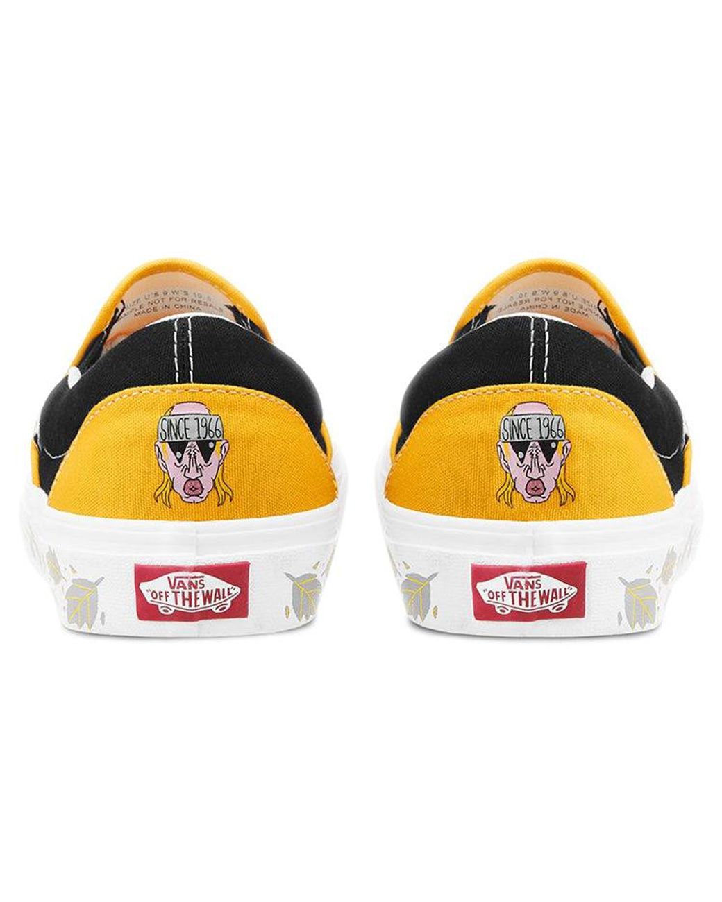 Vans Yellow Slip-On for men