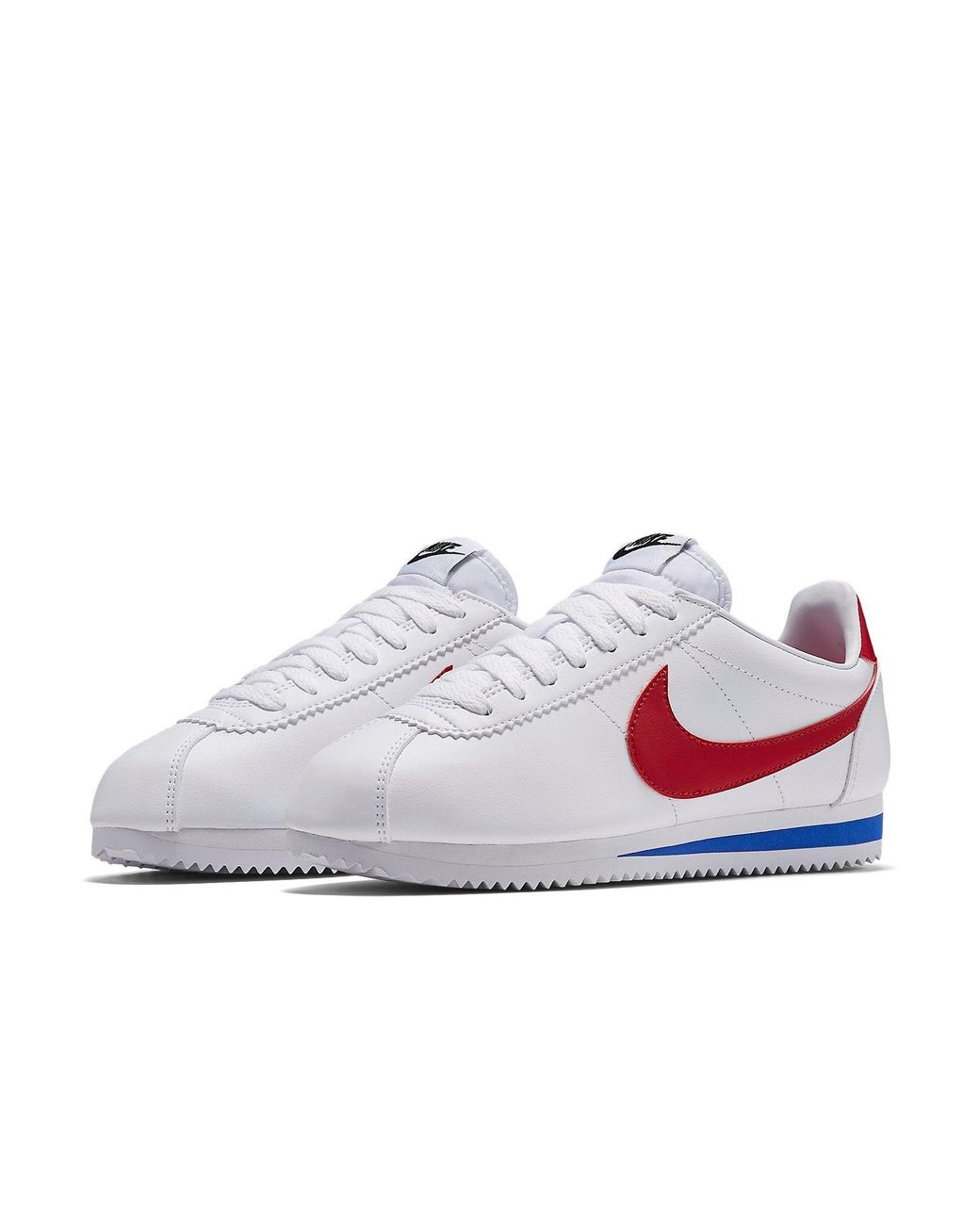 Nike White (Wmns) Classic Cortez Leather