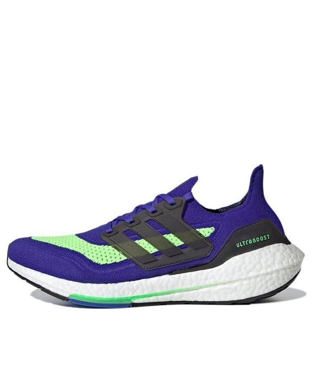 Adidas Blue Ultraboost 21 'Sonic Ink Screaming' for men