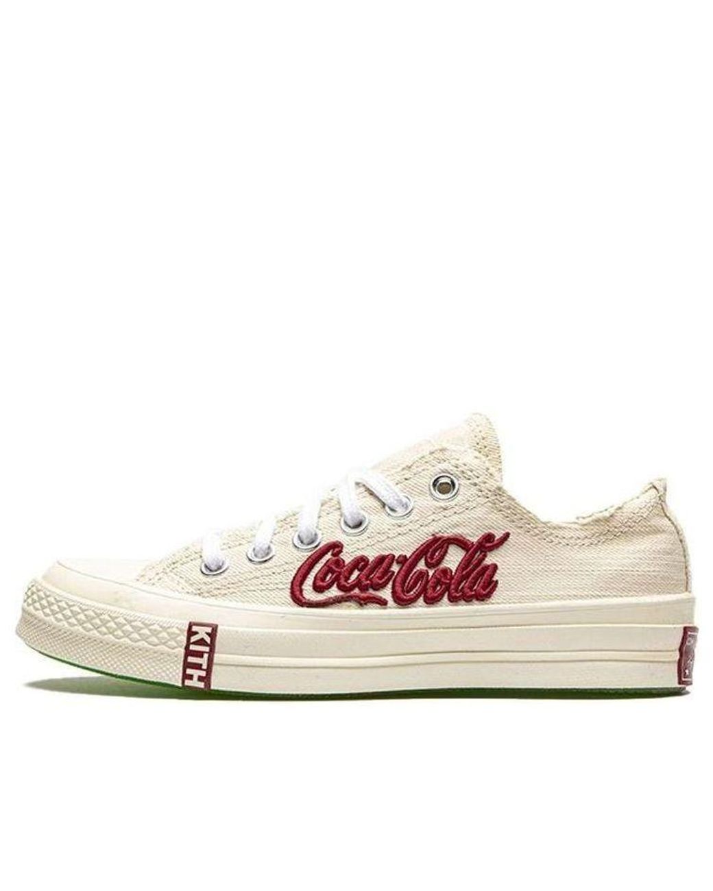 Converse Pink Kith X Coca-Cola X Chuck 70 Low 'Parchment' for men