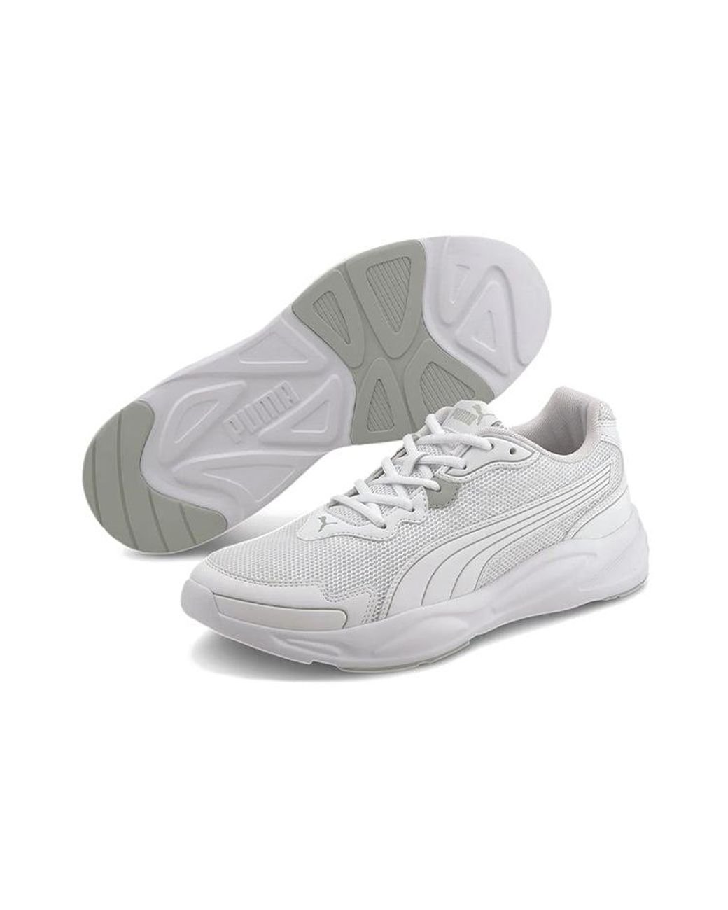 PUMA White 90S Runner 'Nu Wave for men