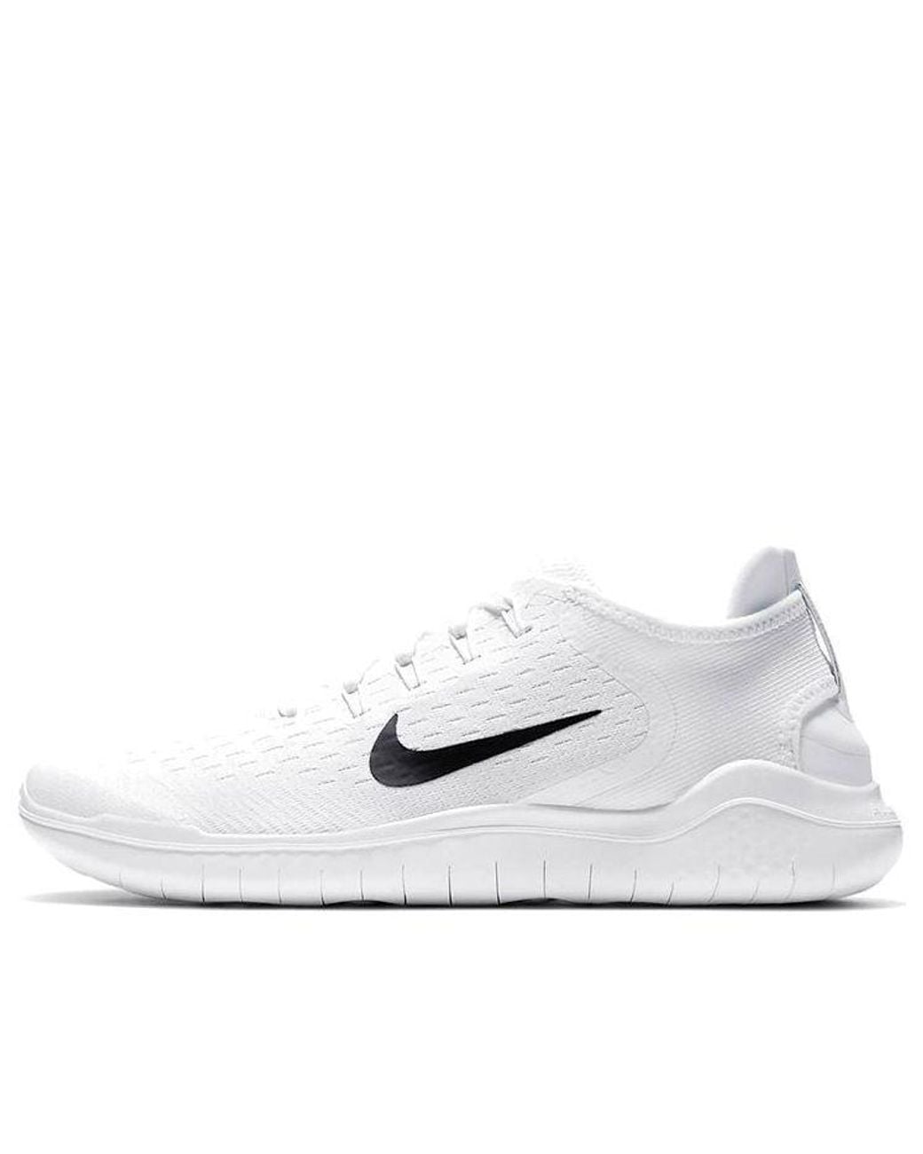 Nike White Free Rn 2018 for men