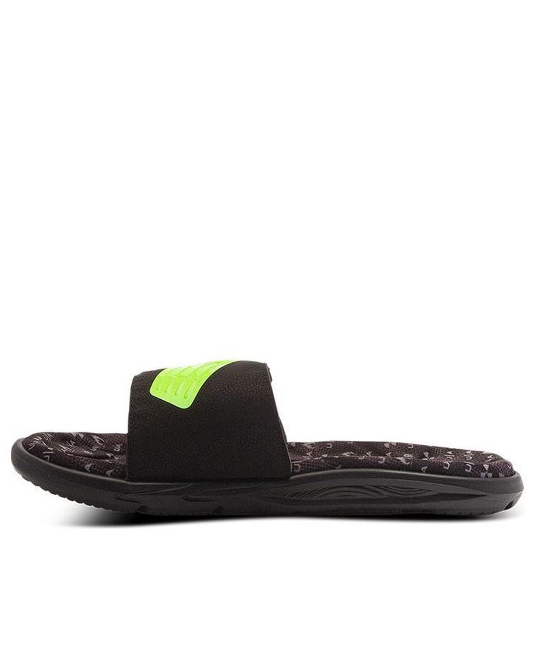 Under Armour Black Mercenary Xii Slipper for men