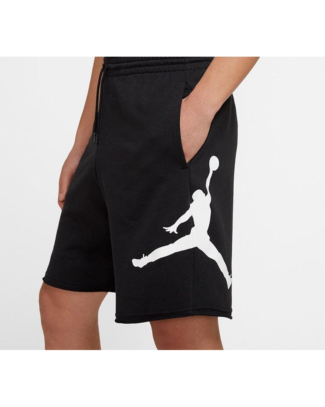 Nike Black Side Large Logo Sports Shorts for men