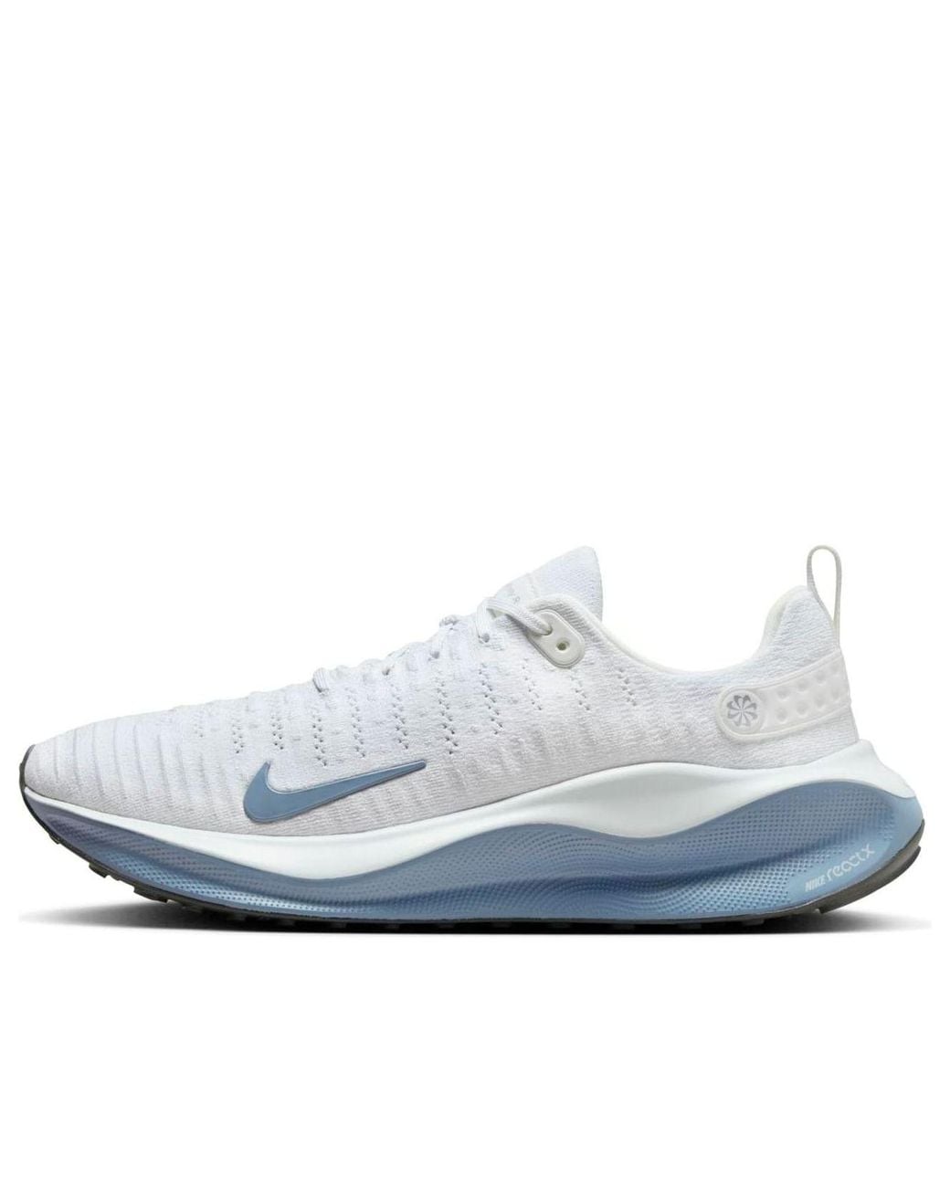Nike White Reactx Infinity Run 4 'Summit Ashen Slate' for men