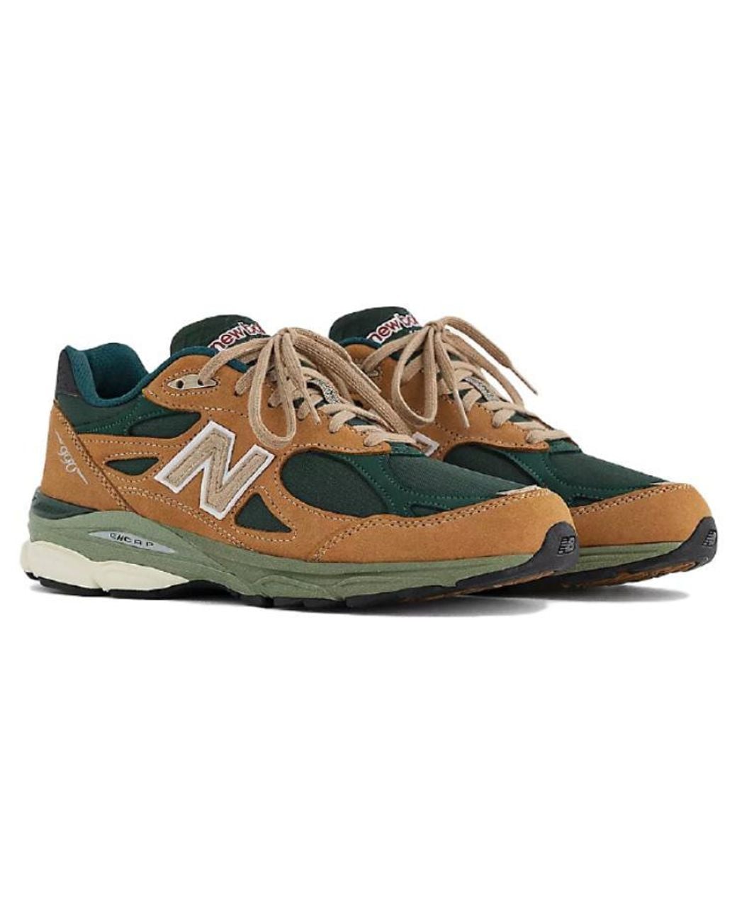 New Balance Brown Teddy Santis X 990V3 Made for men