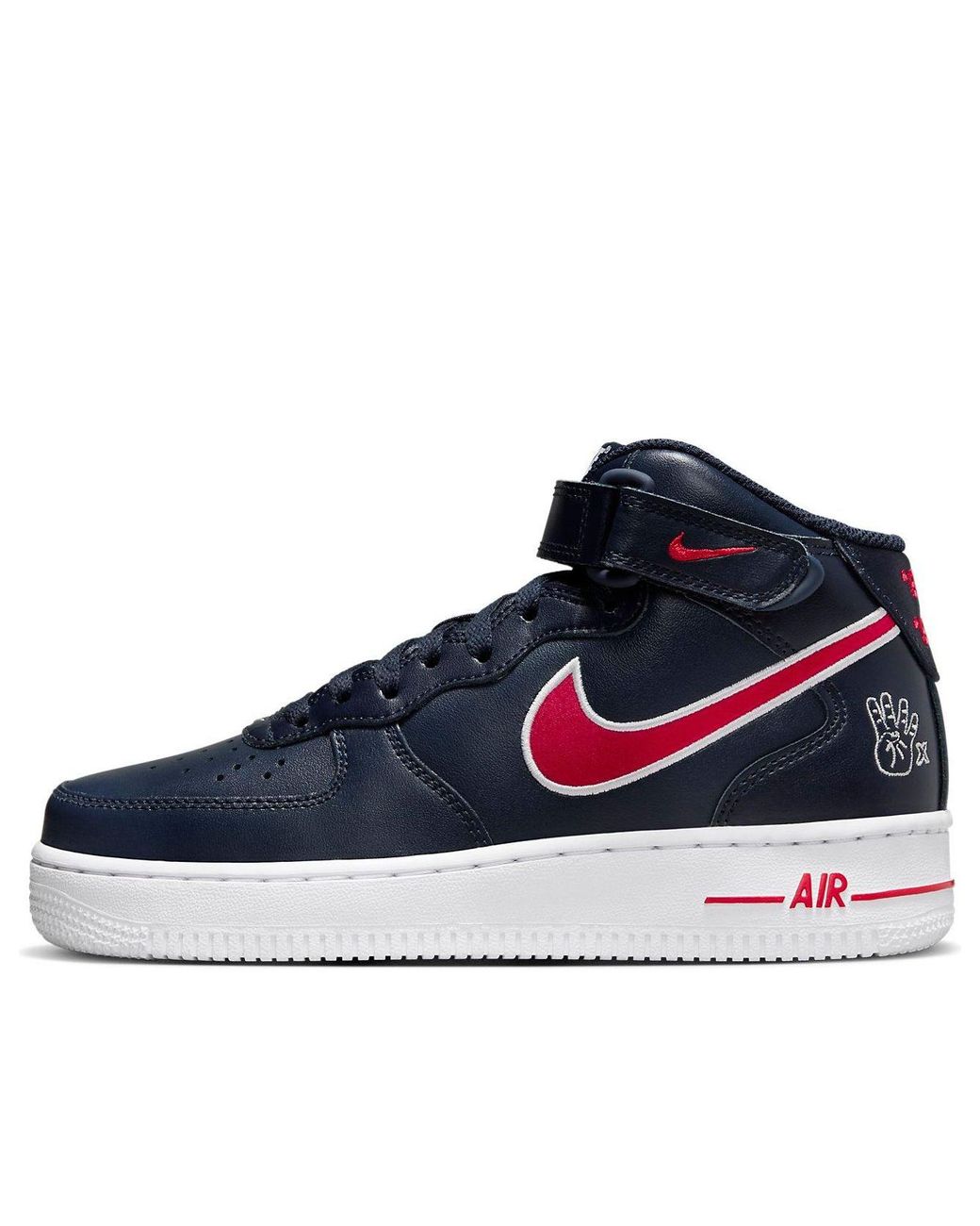 Nike Blue (Wmns) Air Force 1 Mid 'Houston Comets Four-Peat'