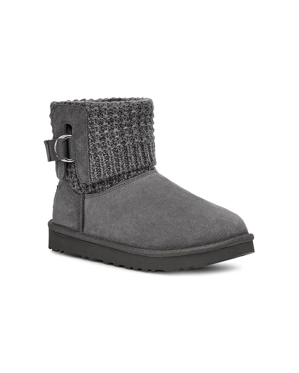 Ugg Black (Wmns) Classic Solene Mini Cozy Stay Warm Outdoor Casual