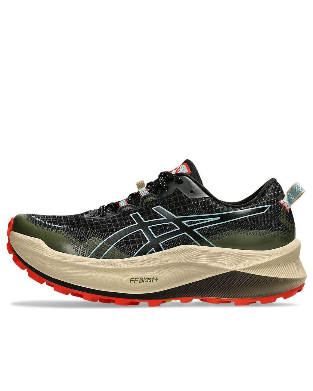 Asics Brown Trabuco Max 3 Smoke' for men