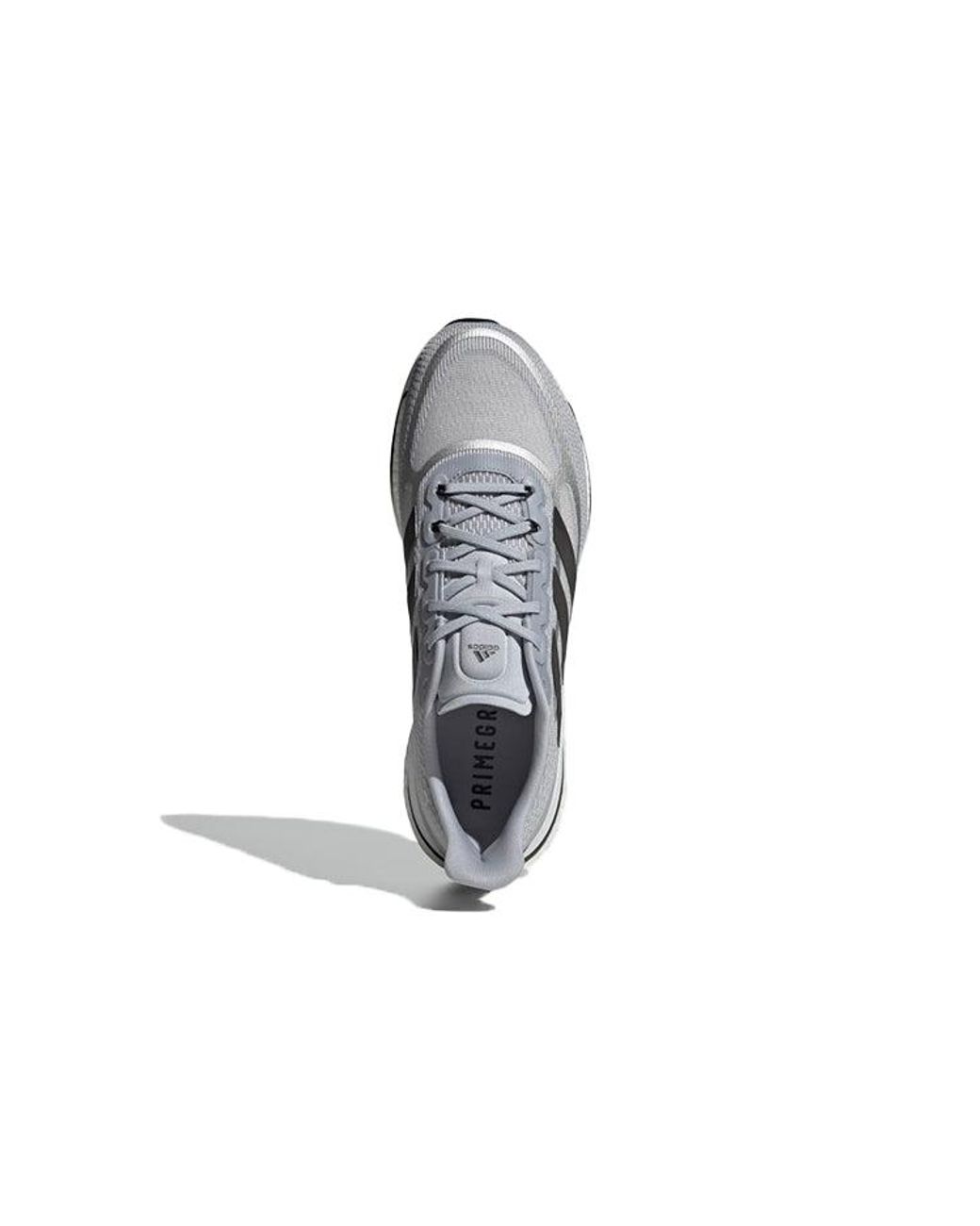 Adidas White Supernova+ Shoes 'Halo' for men