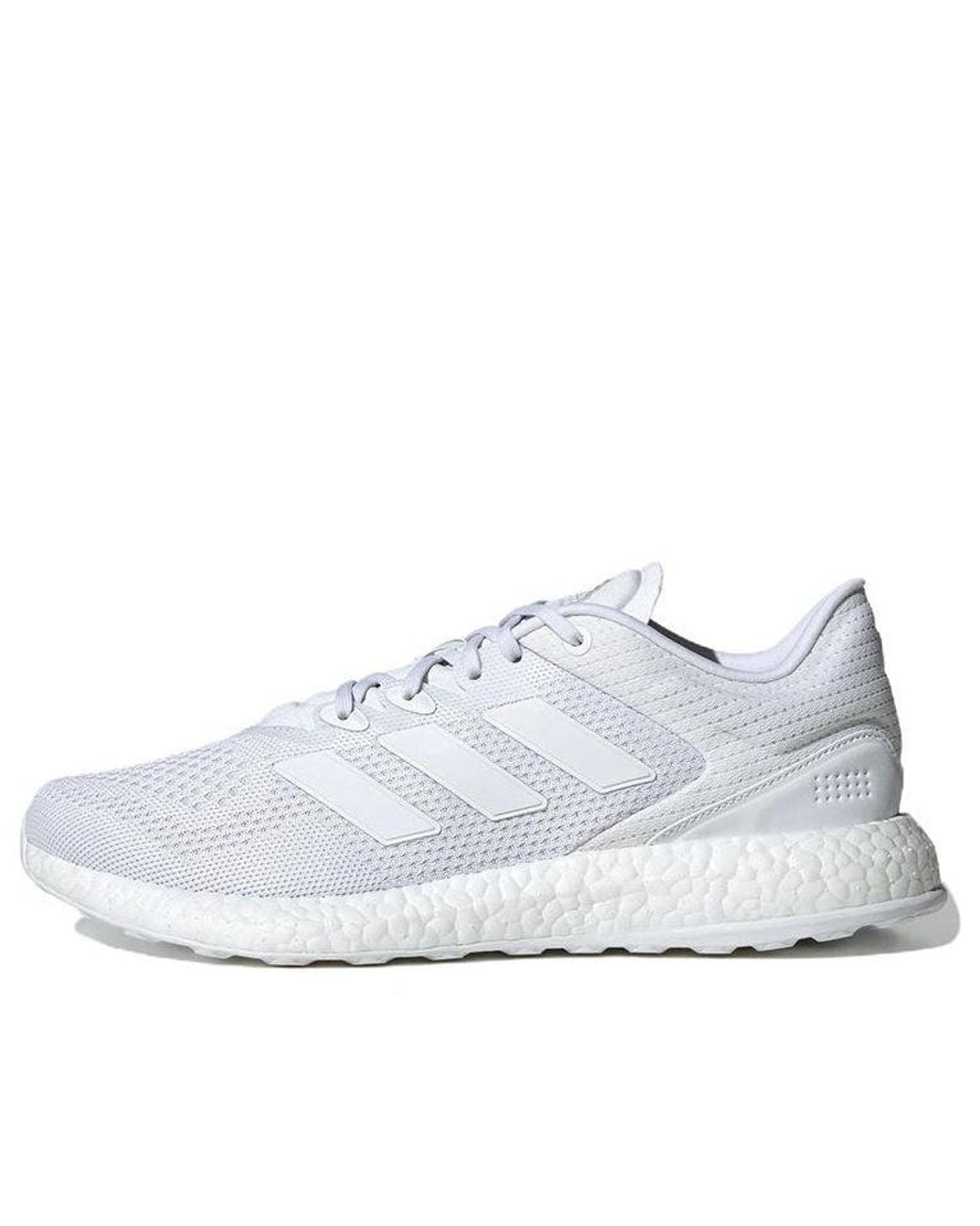 Adidas White Pureboost Q2 Cozy Breathable for men