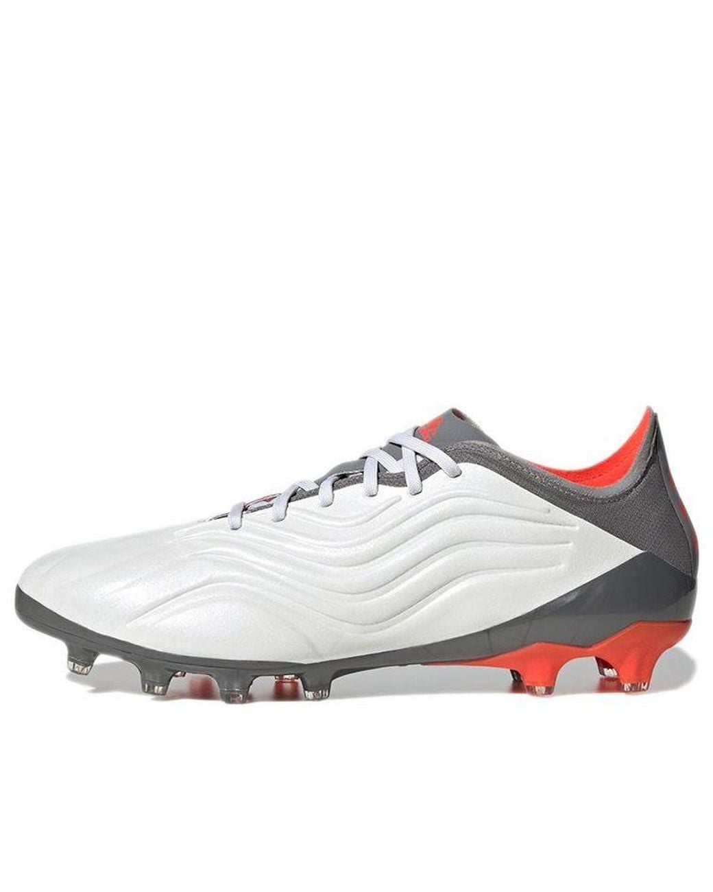 Adidas White Copa Sense.1 Ag Solar' for men