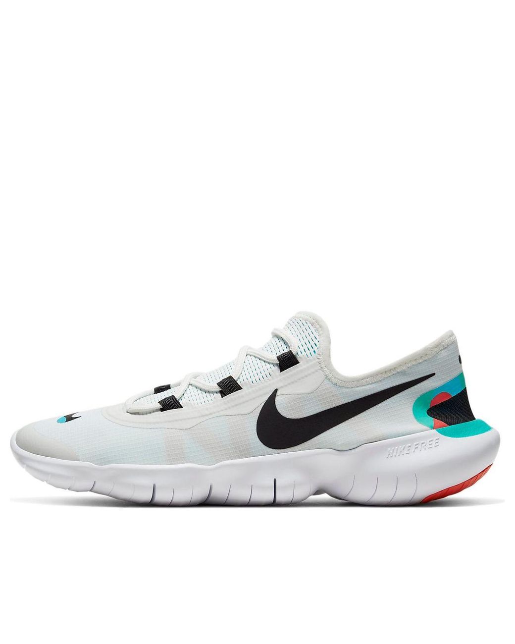 Nike White Free Rn 5.0 2020 'Summit' for men