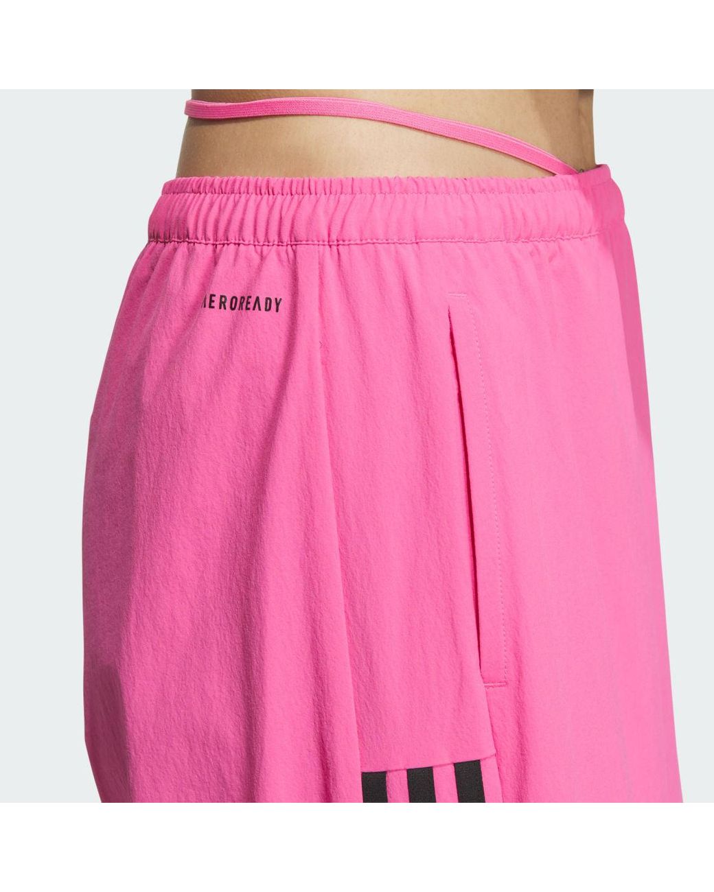 Adidas Pink (Wmns) Str Woven Pants 'Pulse'