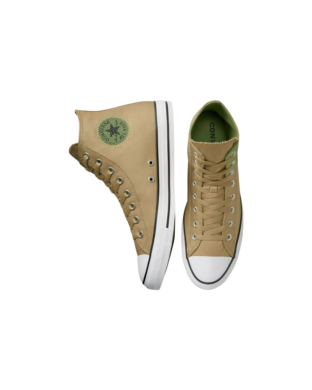 Converse Brown Chuck Taylor All Star Stitched Patch 'Khaki' for men