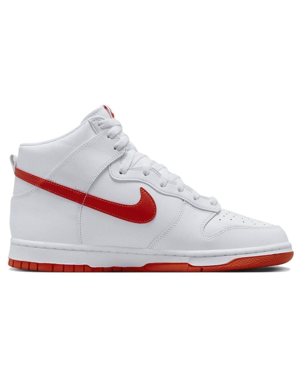 Nike White Dunk Hi Retro for men