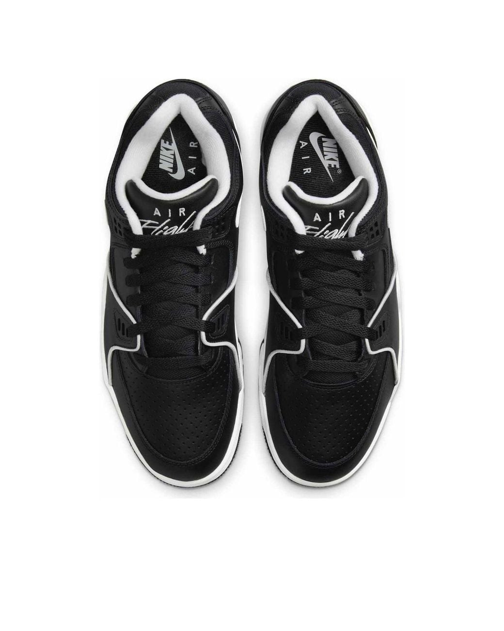 Nike Black Air Flight 89 Low 'Oreo' for men