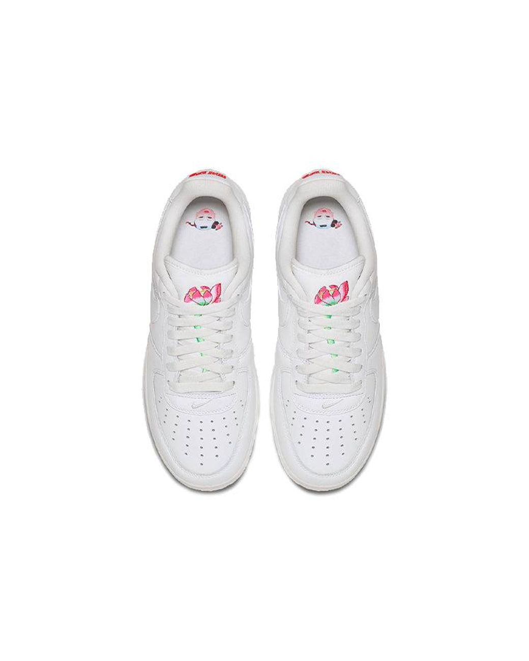 Nike White Air Force 1 Low Qs 'Nai-Ke for men