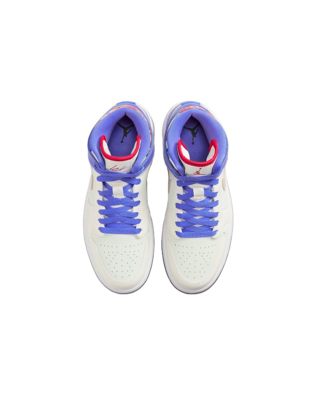 Nike Blue (Wmns) 1 Mid Se 'Valentine's Day Flowers'