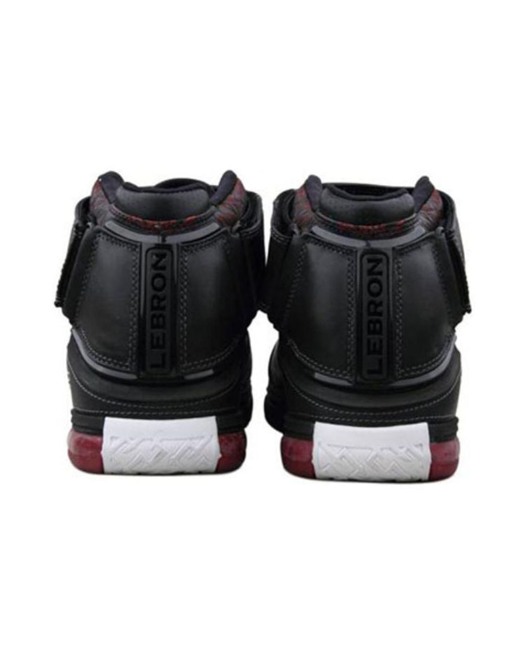 Nike Black Zoom Lebron 2 Crimson' for men