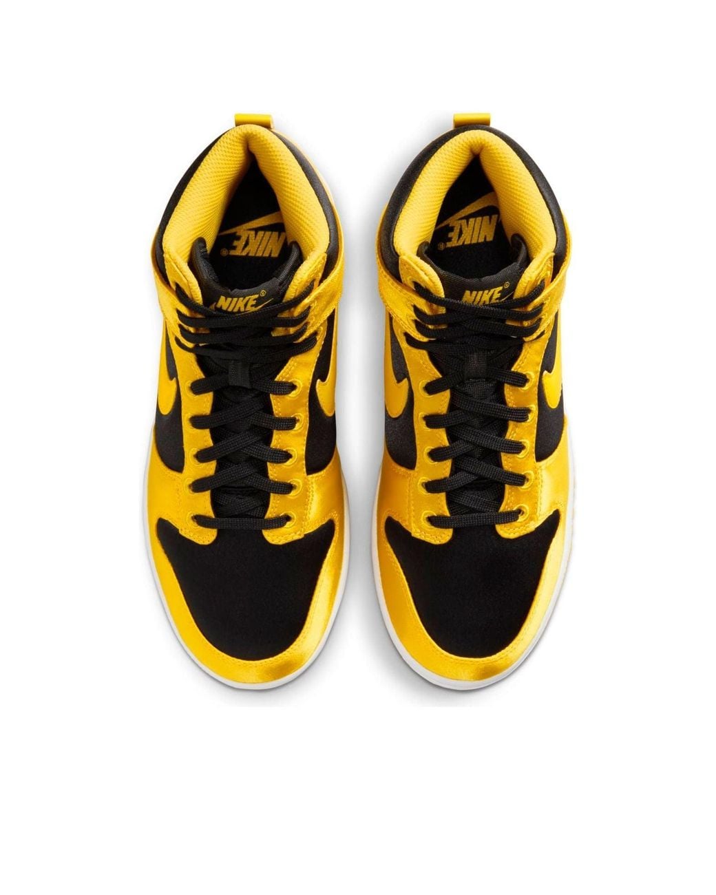 Nike Yellow Dunk High Shoes