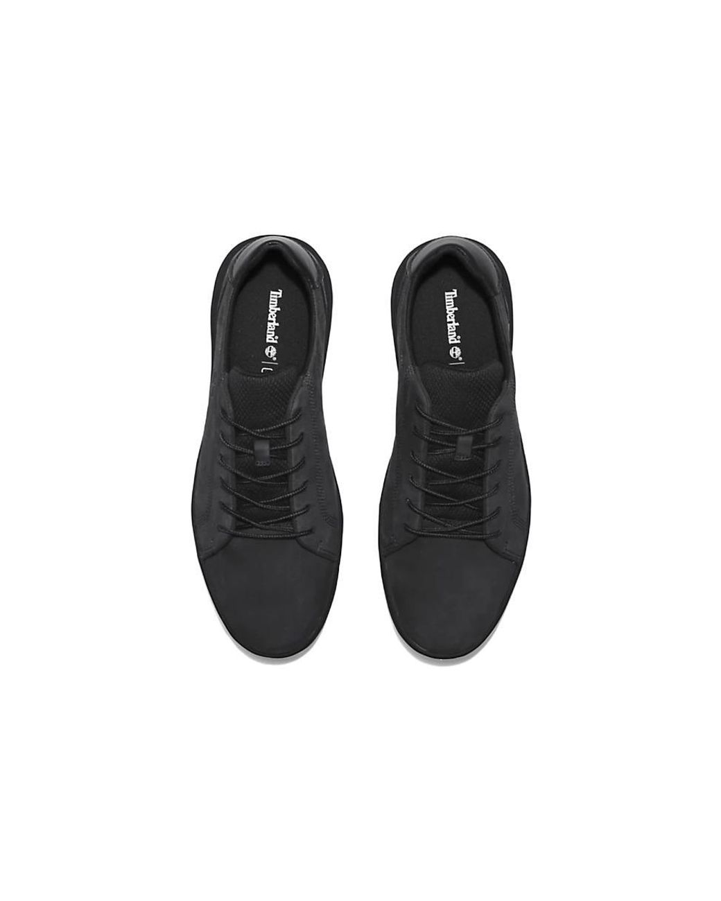 Timberland Black Seneca Bay Trainers Nubuck' for men