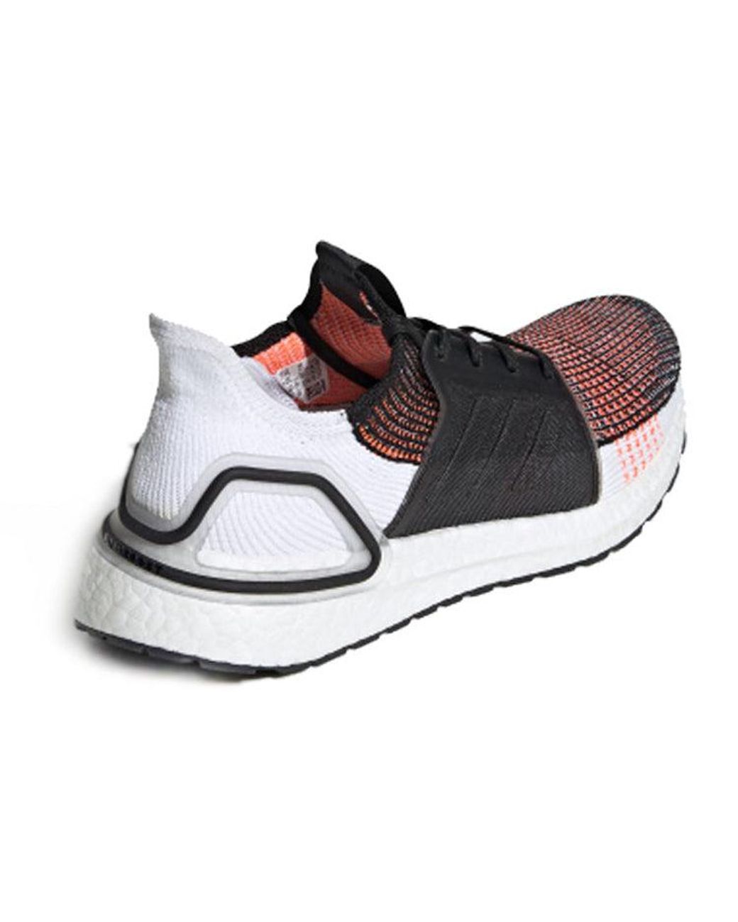 Adidas White Ultraboost 19 'Solar' for men