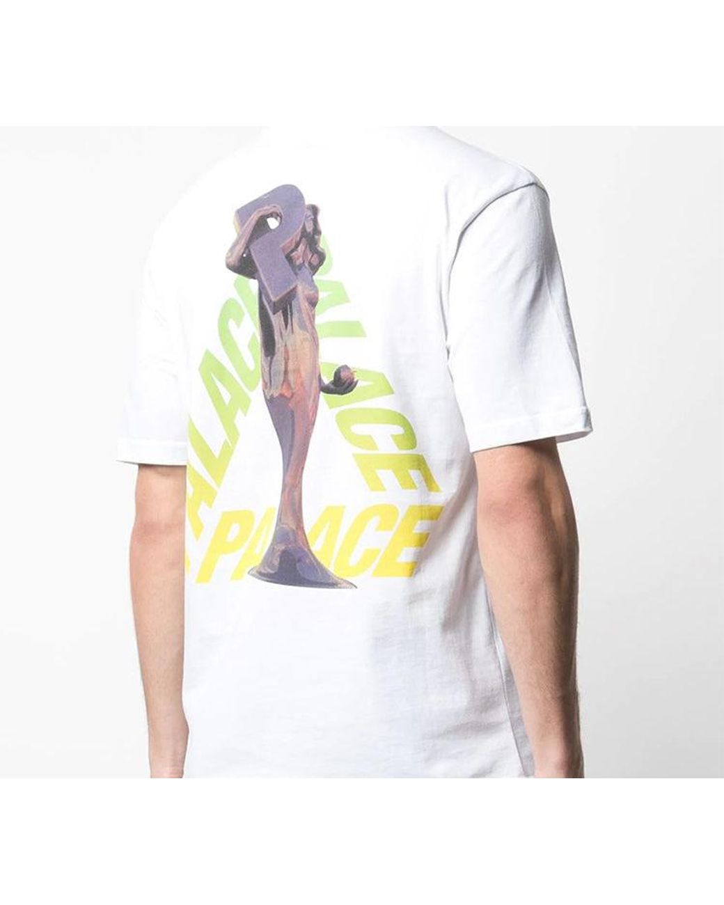Palace White Rolls P3 Logo Printing