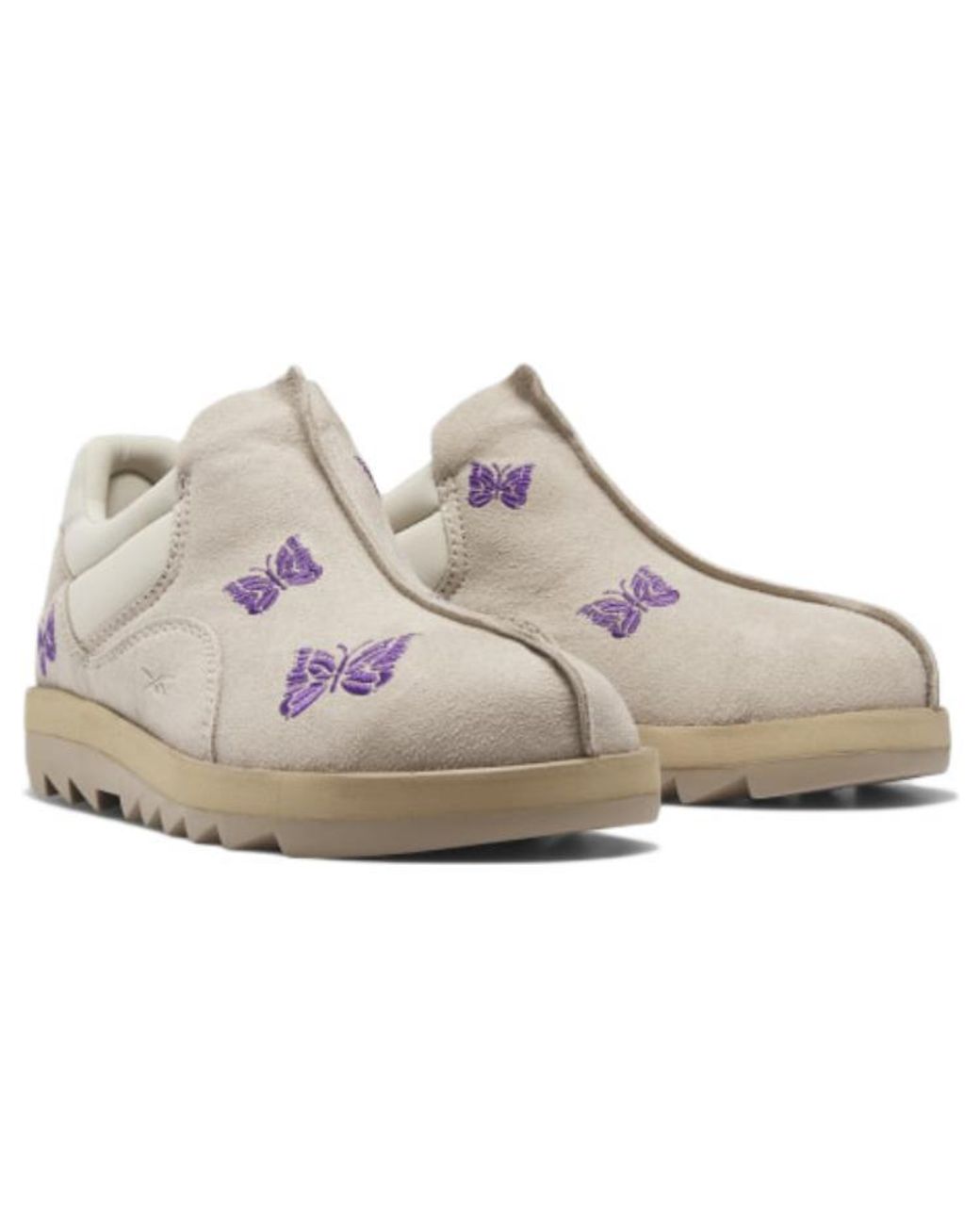Reebok White Beatnik X Needles