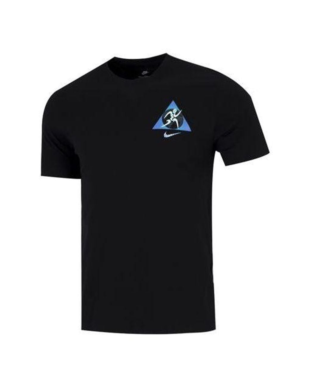 Nike Black Logo Printing Casual Short Sleeve T-Shirt for men