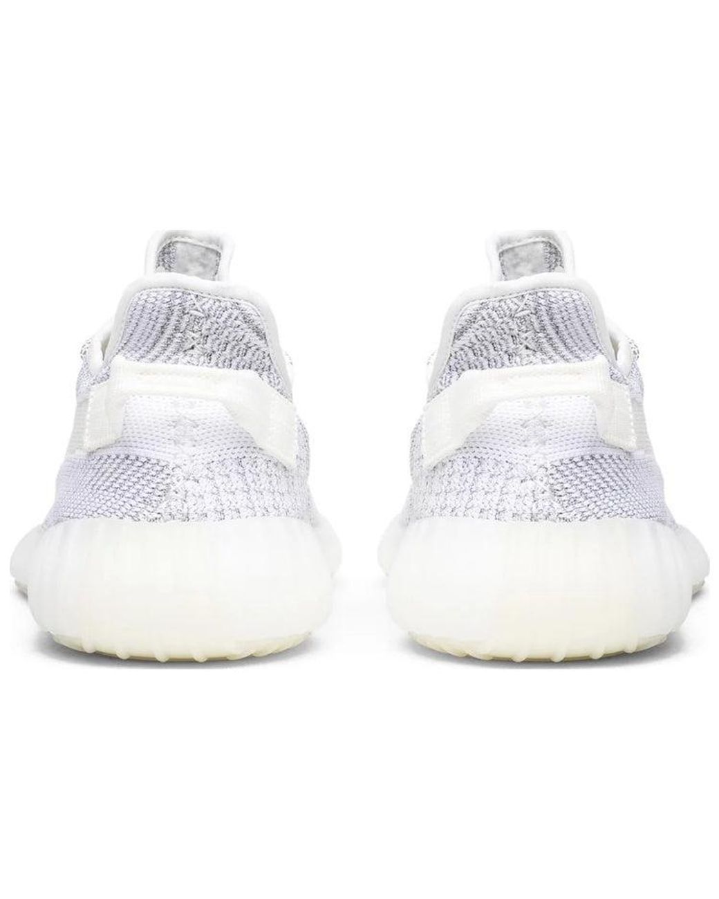 Adidas White Yeezy Boost 350 V2 'Static Reflective' for men