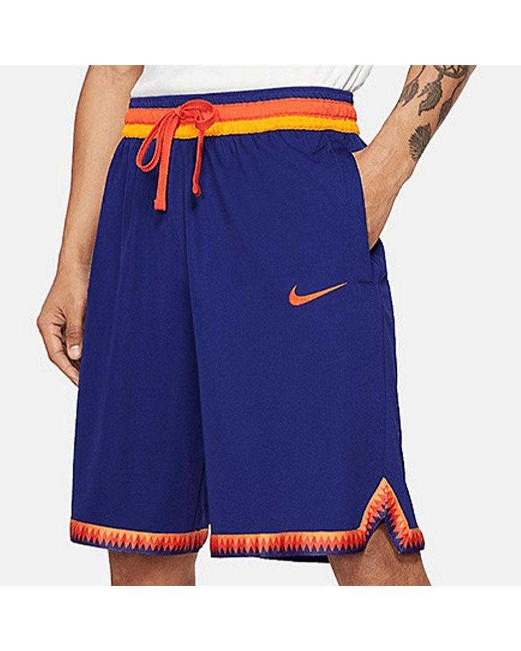 Nike Blue Dri-Fit Dna Basketball/Short for men